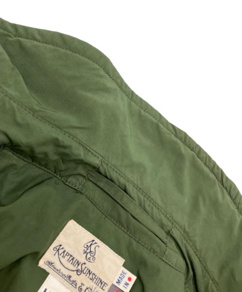 KAPTAIN SUNSHINE（キャプテンサンシャイン）KAPTAIN SUNSHINE (キャプテンサンシャイン) Padded Trench Coat グリーン サイズ:MEDIUMの古着・服飾アイテム