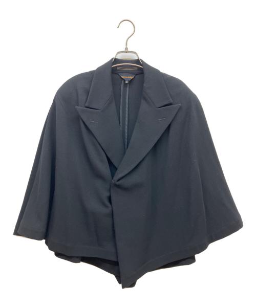 COMME des GARCONS（コムデギャルソン）COMME des GARCONS (コムデギャルソン) 2Bポンチョジャケット ブラック サイズ:SIZE Sの古着・服飾アイテム