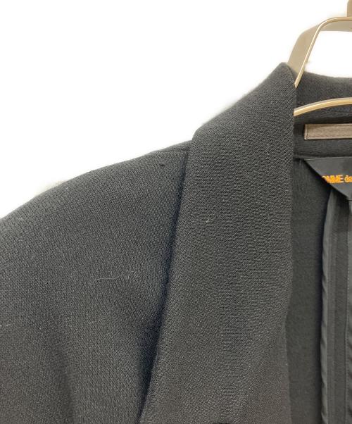 COMME des GARCONS（コムデギャルソン）COMME des GARCONS (コムデギャルソン) 2Bポンチョジャケット ブラック サイズ:SIZE Sの古着・服飾アイテム