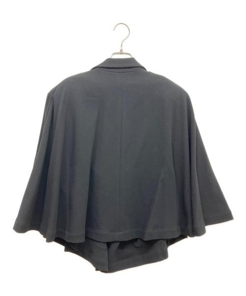 COMME des GARCONS（コムデギャルソン）COMME des GARCONS (コムデギャルソン) 2Bポンチョジャケット ブラック サイズ:SIZE Sの古着・服飾アイテム