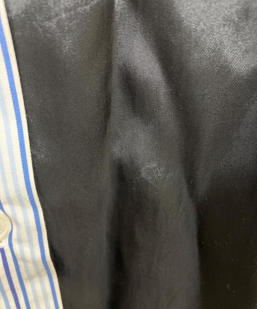 COMME des GARCONS SHIRT（コムデギャルソンシャツ）COMME des GARCONS SHIRT (コムデギャルソンシャツ) 異素材ドッキングストライプシャツ ブラック×ブルー サイズ:SIZE Mの古着・服飾アイテム