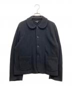 tricot COMME des GARCONSトリココムデギャルソン）の古着「丸襟ニット」｜ブラック