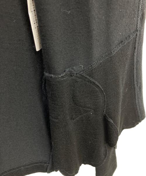 COMME des GARCONS COMME des GARCONS（コムデギャルソン コムデギャルソン）COMME des GARCONS COMME des GARCONS (コムデギャルソン コムデギャルソン) 裾フリルウールカーディガン ブラック サイズ:Sの古着・服飾アイテム