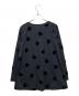 COMME des GARCONS (コムデギャルソン) フロッキー加工ハート柄カットソー ブラック サイズ:S：12000円