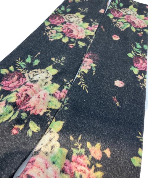 COMME des GARCONS（コムデギャルソン）COMME des GARCONS (コムデギャルソン) 花柄ウールニット ブラウン サイズ:SIZE Sの古着・服飾アイテム