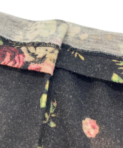 COMME des GARCONS（コムデギャルソン）COMME des GARCONS (コムデギャルソン) 花柄ウールニット ブラウン サイズ:SIZE Sの古着・服飾アイテム