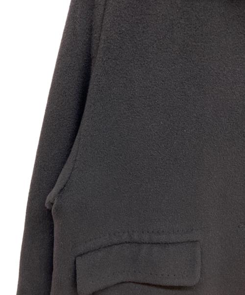 MaxMara（マックスマーラ）MaxMara (マックスマーラ) ウールカシミヤブレンドコート ブラック サイズ:42の古着・服飾アイテム