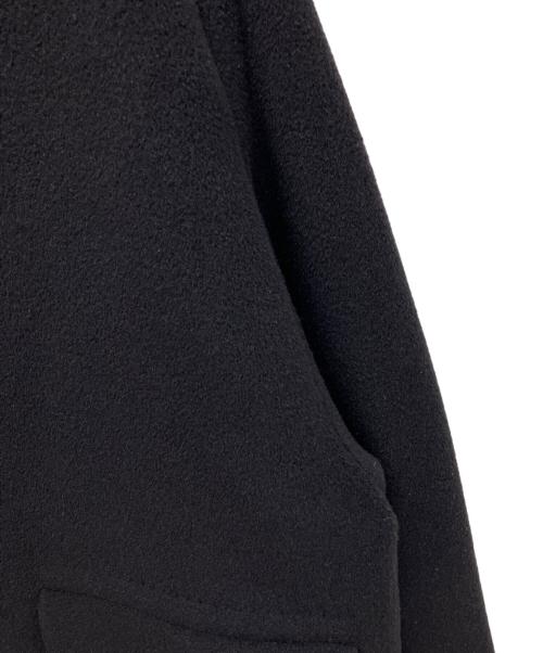 MaxMara（マックスマーラ）MaxMara (マックスマーラ) ウールカシミヤブレンドコート ブラック サイズ:42の古着・服飾アイテム