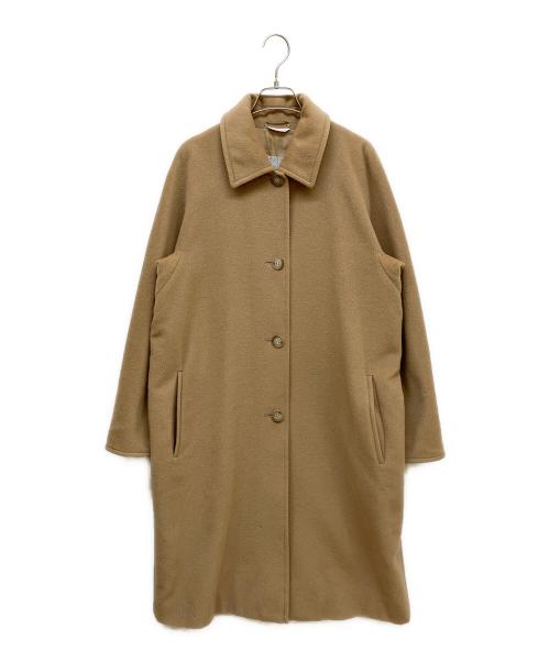 MaxMara（マックスマーラ）MaxMara (マックスマーラ) ピュアウールコート ベージュ サイズ:40の古着・服飾アイテム