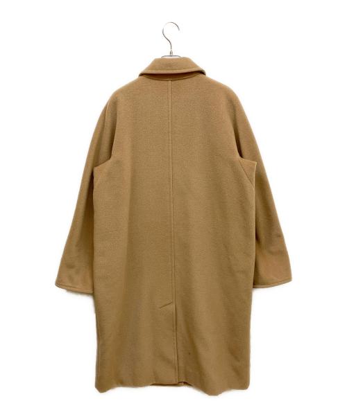 MaxMara（マックスマーラ）MaxMara (マックスマーラ) ピュアウールコート ベージュ サイズ:40の古着・服飾アイテム