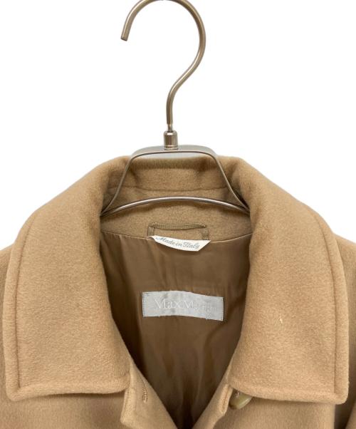 MaxMara（マックスマーラ）MaxMara (マックスマーラ) ピュアウールコート ベージュ サイズ:40の古着・服飾アイテム