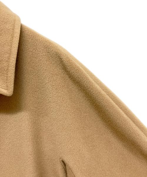 MaxMara（マックスマーラ）MaxMara (マックスマーラ) ピュアウールコート ベージュ サイズ:40の古着・服飾アイテム