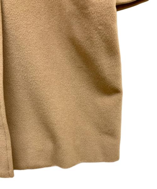 MaxMara（マックスマーラ）MaxMara (マックスマーラ) ピュアウールコート ベージュ サイズ:40の古着・服飾アイテム