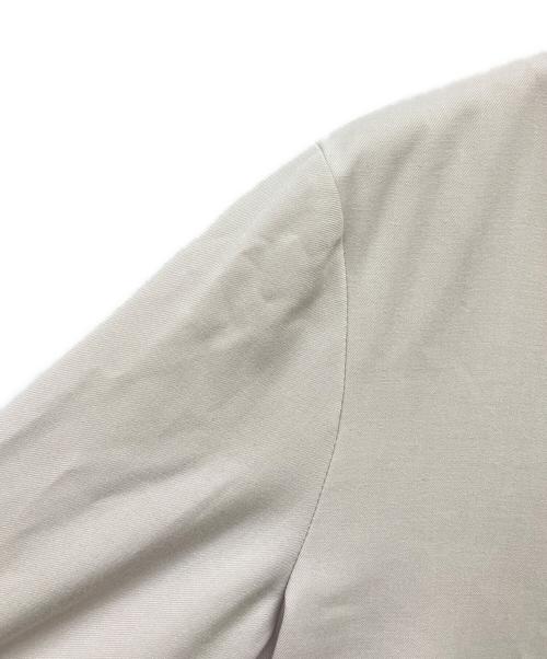 KUMIKYOKU（クミキョク）KUMIKYOKU (クミキョク) ハンサムツイル ワンピース ベージュ サイズ:3 未使用品の古着・服飾アイテム