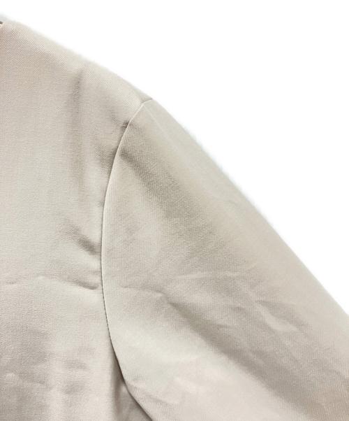 KUMIKYOKU（クミキョク）KUMIKYOKU (クミキョク) ハンサムツイル ワンピース ベージュ サイズ:3 未使用品の古着・服飾アイテム