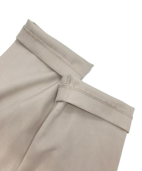 KUMIKYOKU（クミキョク）KUMIKYOKU (クミキョク) ハンサムツイル ワンピース ベージュ サイズ:3 未使用品の古着・服飾アイテム