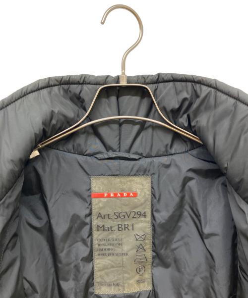 PRADA SPORTS（プラダスポーツ）PRADA SPORTS (プラダスポーツ) 中綿ナイロンコート ブラック サイズ:不明の古着・服飾アイテム