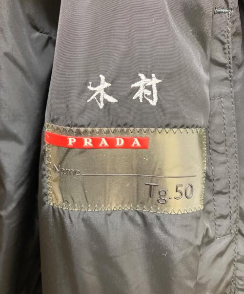 PRADA SPORTS（プラダスポーツ）PRADA SPORTS (プラダスポーツ) 中綿ナイロンコート ブラック サイズ:不明の古着・服飾アイテム