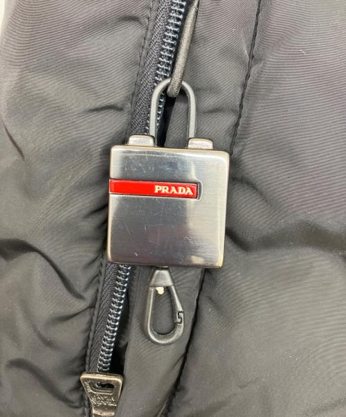 PRADA SPORTS（プラダスポーツ）PRADA SPORTS (プラダスポーツ) 中綿ナイロンコート ブラック サイズ:不明の古着・服飾アイテム