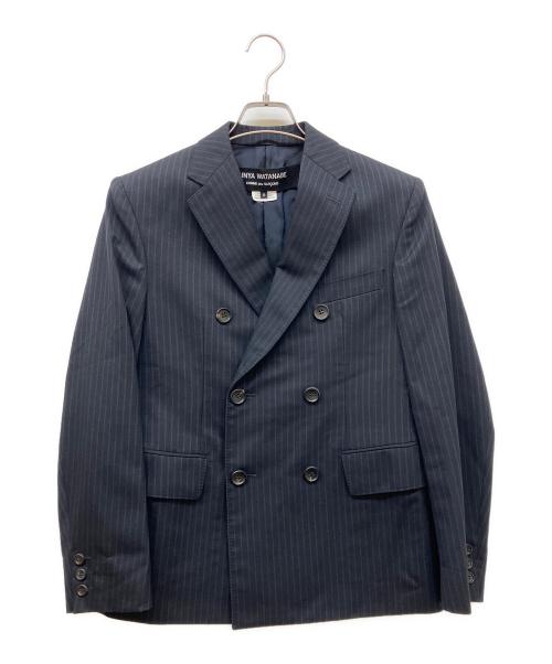 JUNYA WATANABE COMME des GARCONS（(ジュンヤワタナベ コムデギャルソン）JUNYA WATANABE COMME des GARCONS ((ジュンヤワタナベ コムデギャルソン) ダブルブレストジャケット ブラック サイズ:SIZE Sの古着・服飾アイテム
