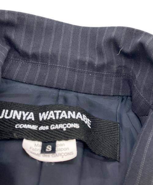 JUNYA WATANABE COMME des GARCONS（(ジュンヤワタナベ コムデギャルソン）JUNYA WATANABE COMME des GARCONS ((ジュンヤワタナベ コムデギャルソン) ダブルブレストジャケット ブラック サイズ:SIZE Sの古着・服飾アイテム