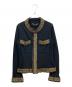 JUNYA WATANABE COMME des GARCONS（(ジュンヤワタナベ コムデギャルソン）の古着「ブレードトリム装飾ジャケット」｜ブラック