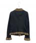 JUNYA WATANABE COMME des GARCONS ((ジュンヤワタナベ コムデギャルソン) ブレードトリム装飾ジャケット ブラック サイズ:S：40000円