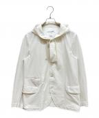 COMME des GARCONS SHIRTコムデギャルソンシャツ）の古着「フーデッドジャケット」｜ホワイト