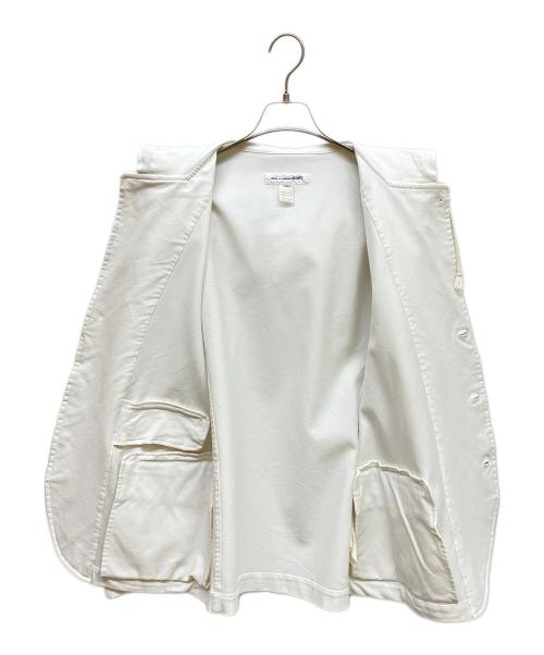 COMME des GARCONS SHIRT（コムデギャルソンシャツ）COMME des GARCONS SHIRT (コムデギャルソンシャツ) フーデッドジャケット ホワイト サイズ:Mの古着・服飾アイテム