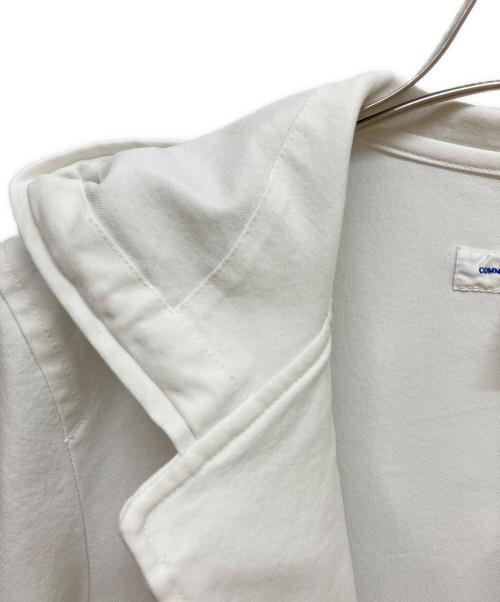 COMME des GARCONS SHIRT（コムデギャルソンシャツ）COMME des GARCONS SHIRT (コムデギャルソンシャツ) フーデッドジャケット ホワイト サイズ:Mの古着・服飾アイテム