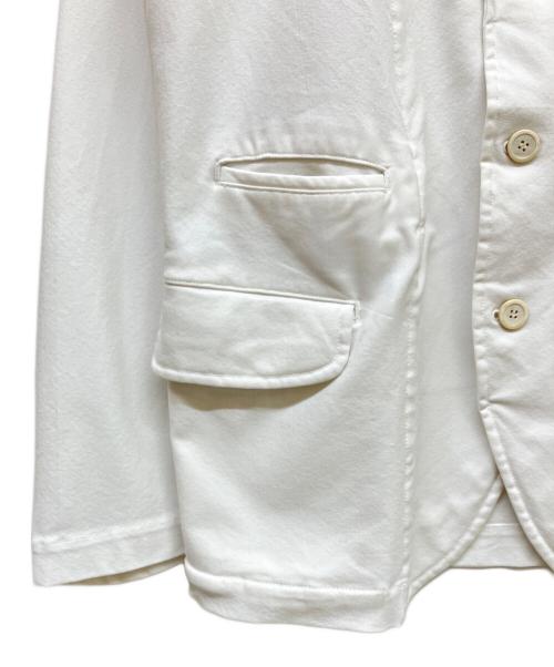 COMME des GARCONS SHIRT（コムデギャルソンシャツ）COMME des GARCONS SHIRT (コムデギャルソンシャツ) フーデッドジャケット ホワイト サイズ:Mの古着・服飾アイテム