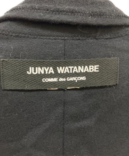 JUNYA WATANABE COMME des GARCONS（(ジュンヤワタナベ コムデギャルソン）JUNYA WATANABE COMME des GARCONS ((ジュンヤワタナベ コムデギャルソン) ウールテーラードジャケット ブラック サイズ:SIZE Sの古着・服飾アイテム