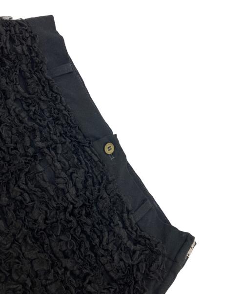 COMME des GARCONS（コムデギャルソン）COMME des GARCONS (コムデギャルソン) フリルタイトスカート ブラック サイズ:Sの古着・服飾アイテム