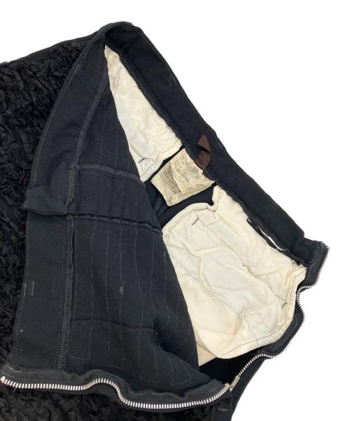 COMME des GARCONS（コムデギャルソン）COMME des GARCONS (コムデギャルソン) フリルタイトスカート ブラック サイズ:Sの古着・服飾アイテム