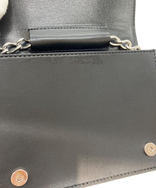 JUNYA WATANABE COMME des GARCONS（(ジュンヤワタナベ コムデギャルソン）JUNYA WATANABE COMME des GARCONS ((ジュンヤワタナベ コムデギャルソン) チェーンショルダーバッグ ブラック サイズ:-の古着・服飾アイテム