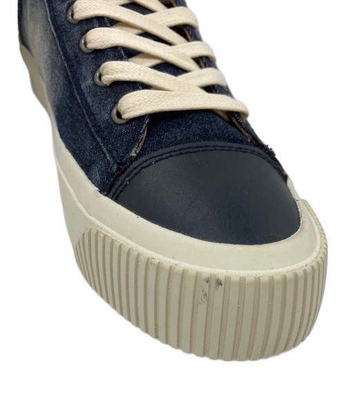 DIESEL（ディーゼル）DIESEL (ディーゼル) ハイカットデニムスニーカー インディゴ サイズ:US8.5の古着・服飾アイテム