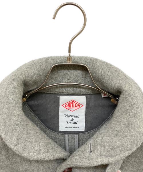DANTON（ダントン）DANTON (ダントン) ウールモッサ丸衿ブルゾン グレー サイズ:36の古着・服飾アイテム