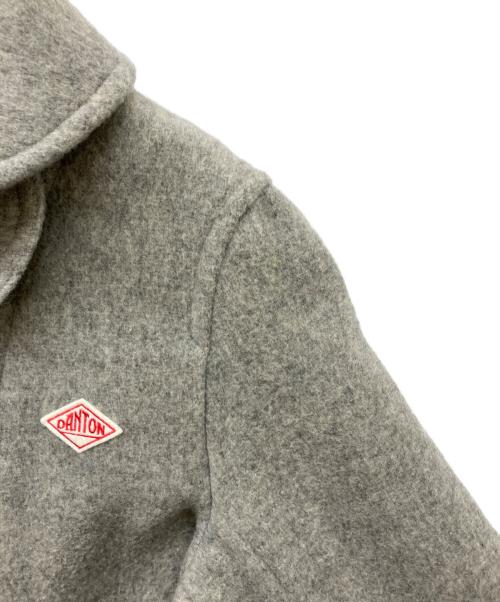 DANTON（ダントン）DANTON (ダントン) ウールモッサ丸衿ブルゾン グレー サイズ:36の古着・服飾アイテム