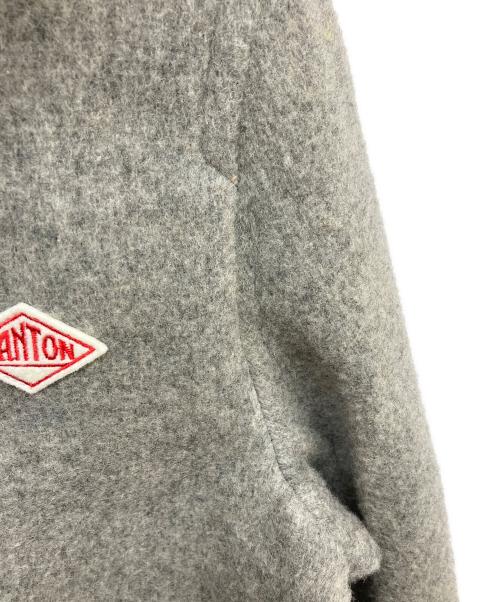 DANTON（ダントン）DANTON (ダントン) ウールモッサ丸衿ブルゾン グレー サイズ:36の古着・服飾アイテム