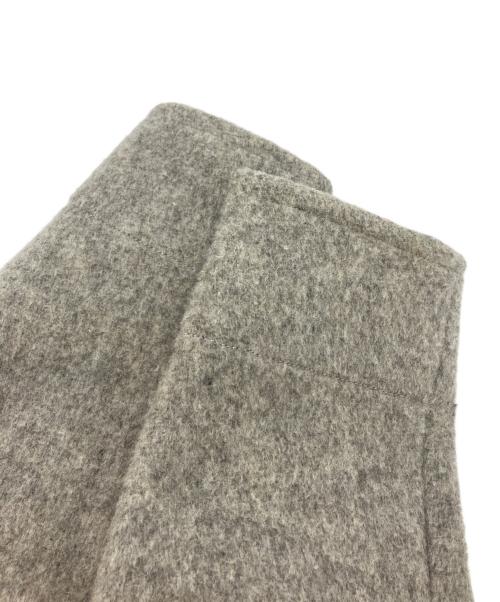DANTON（ダントン）DANTON (ダントン) ウールモッサ丸衿ブルゾン グレー サイズ:36の古着・服飾アイテム