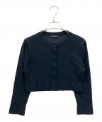YOKO CHANヨーコチャン）の古着「シルクレーヨンカーディガン」｜ブラック