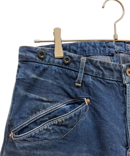 POLO JEANS（ポロジーンズ）POLO JEANS (ポロジーンズ) シンチバックデニムパンツ インディゴ サイズ:SIZE 34の古着・服飾アイテム