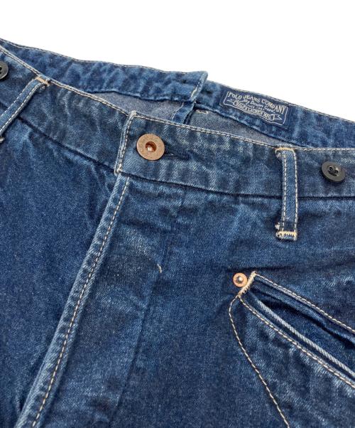 POLO JEANS（ポロジーンズ）POLO JEANS (ポロジーンズ) シンチバックデニムパンツ インディゴ サイズ:SIZE 34の古着・服飾アイテム