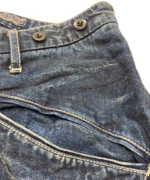 POLO JEANS（ポロジーンズ）POLO JEANS (ポロジーンズ) シンチバックデニムパンツ インディゴ サイズ:SIZE 34の古着・服飾アイテム