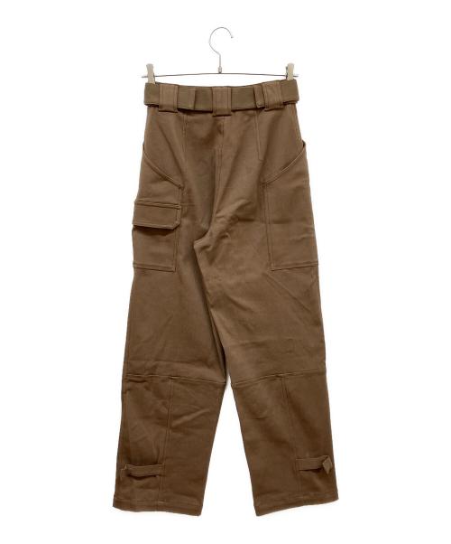 3.1 phillip lim（スリーワンフィリップリム）3.1 phillip lim (スリーワンフィリップリム) Cotton Twill Utility Pant ブラウン サイズ:00の古着・服飾アイテム