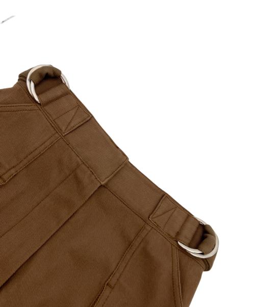 3.1 phillip lim（スリーワンフィリップリム）3.1 phillip lim (スリーワンフィリップリム) Cotton Twill Utility Pant ブラウン サイズ:00の古着・服飾アイテム