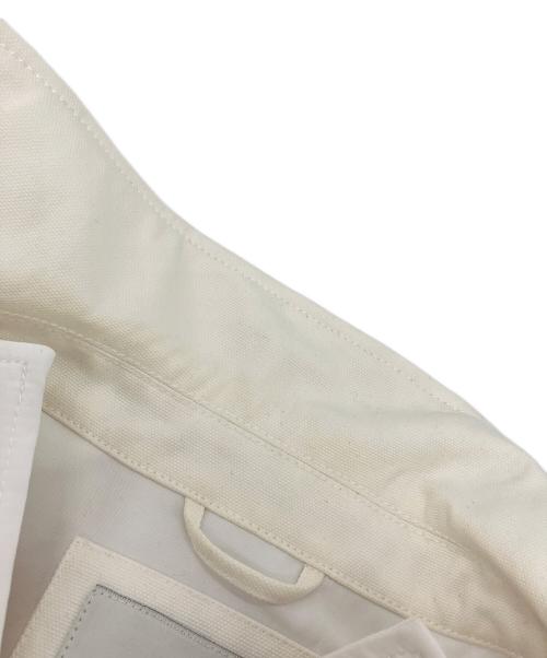 3.1 phillip lim（スリーワンフィリップリム）3.1 phillip lim (スリーワンフィリップリム) Double Belted Flounce Utility Jacket ホワイト サイズ:XSの古着・服飾アイテム