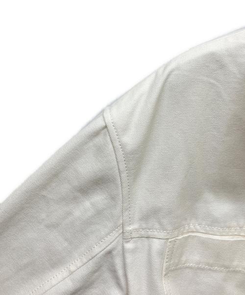 3.1 phillip lim（スリーワンフィリップリム）3.1 phillip lim (スリーワンフィリップリム) Double Belted Flounce Utility Jacket ホワイト サイズ:XSの古着・服飾アイテム