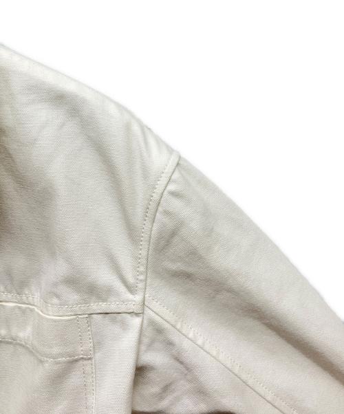 3.1 phillip lim（スリーワンフィリップリム）3.1 phillip lim (スリーワンフィリップリム) Double Belted Flounce Utility Jacket ホワイト サイズ:XSの古着・服飾アイテム