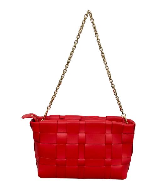 3.1 phillip lim（スリーワンフィリップリム）3.1 phillip lim (スリーワンフィリップリム) ODITA LATTICE POUCH レッドの古着・服飾アイテム